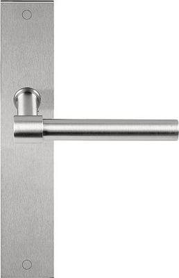 Formani Piet Boon ONE PBL15XLP236SFC deurkruk ongeveerd op schild - mat RVS