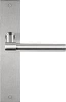 Formani Piet Boon ONE PBL15XLP236SFC deurkruk ongeveerd op schild - mat RVS - thumbnail