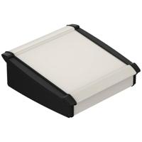 Bopla Alu-Topline ATPH-IP 2385-0200 SET Consolebehuizing (l x b x h) 232.60 x 200 x 86.20 mm Aluminium, ABS Natuur, Zwart (RAL 9005) 1 stuk(s) - thumbnail