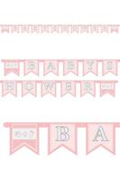 Letterslinger Babyshower meisje - thumbnail