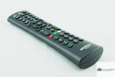 Humax RM-H01U IR Wireless Druk op de knoppen zwart afstandsbediening - afstandsbedieningen (TV-set-topbox, IR draadloos, druk op de knoppen, zwart)