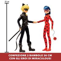 Miraculous Ladybug - Set van 2 Fashion Dolls 26 cm - thumbnail
