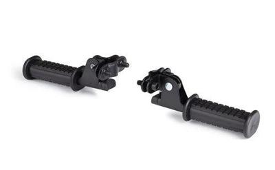 Busch & Muller Voetsteunset bobike 1110s - achtervork - zwart