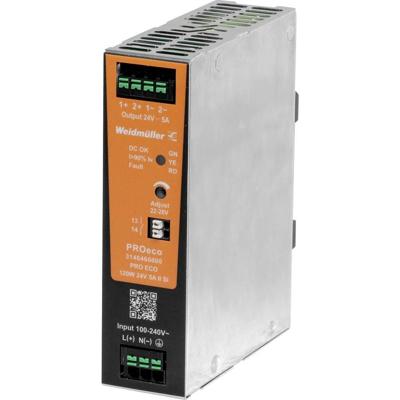 Weidmüller 3146460000 Schakelnetvoeding 24 V 5 A 120 W Inhoud 1 stuk(s)