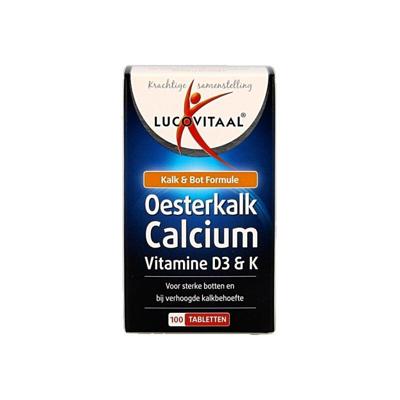 Lucovitaal Oesterkalk calcium tabletten 100 Tabletten