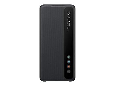 Clear View Cover EF-ZG985 - Flip cover voor mobiele telefoon - zwart - voor Galaxy S20+, S20+ 5G Clear View Cover EF-ZG985 - Flip cover voor mobiele telefoon - zwart - voor Galaxy S20+, S20+ 5G