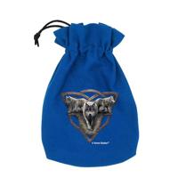 Anne Stokes Dice Pouch Wolf Trio - thumbnail