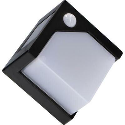 LED's Light Solar LED Buitenlamp met Bewegingssensor - Draadloos op zonne-energie - Zwart - IP44