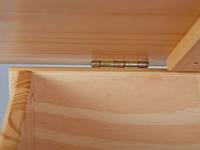 Inter Link Massief houten kist Emel (Naturel) - thumbnail
