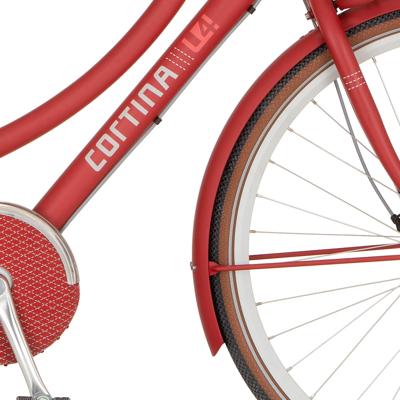 Cortina spatbord voor 28 u4 true red matt