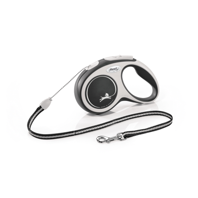 FLEXI - Nieuw Comfort S 5M snoer zwart max. 12 kg - (600.7907)