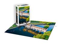 Puzzel - SENTOSPHERE - Calypto - 1000 stukjes - Kasteel Chenonceau - Touraine - Zijdezachte afwerking - Geschikt voor kinderen vanaf 9 jaar - thumbnail