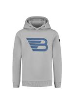 Ballin Hoodie slim fit - Grijs - thumbnail