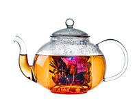 Bredemeijer Verona Glazen Theepot Enkelwandig 1L + Theefilter Transparant - thumbnail