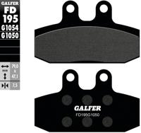 GALFER remblokken "fd195" brake pad fd195 g1050 organic scooter - thumbnail