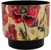Ter Steege bloempot Camelia Poppy 17x17 cm - thumbnail