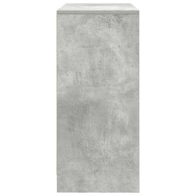 Dressoir met lade 80x34x76 cm spaanplaat betongrijs Dressoir met lade 80x34x76 cm spaanplaat betongrijs