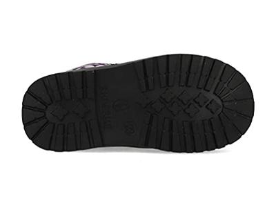Shoesme Boot Biker Black Pink Butterfly SW21W011-A Zwart-22 maat 22