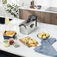 Princess 182626 Friteuse met koudezone 2000 W Zilver (mat) - thumbnail