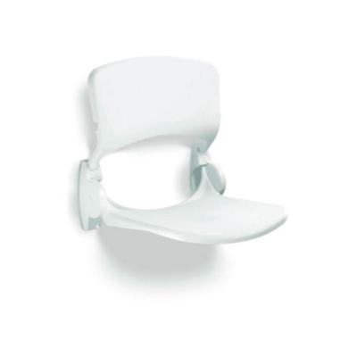 Douchezitting Handicare Linido met Rugleuning Opklapbaar Wit Handicare