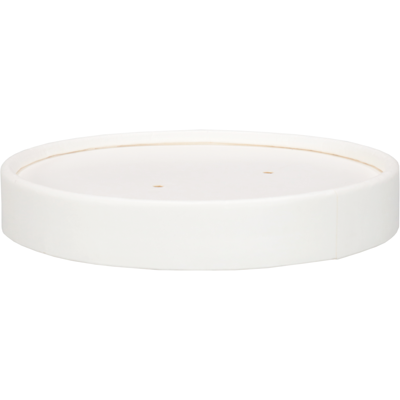 Depa Deksel | soepbeker | Karton + PE | rond | Ø90mm | wit | 500 stuks