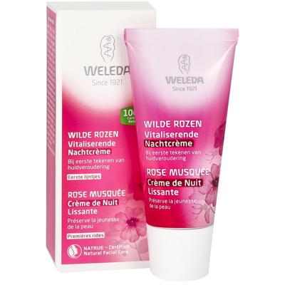 Weleda Wilde rozen vitaliserende nachtcreme 30 Milliliter