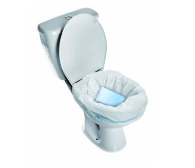 Hygiënische opvangzakken voor toilet | Dr Helewa | Verpakking 20 stuks | Sluitbaar | DH1020