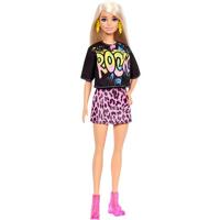 Barbie Fashion en Beauty Barbie Fashionista Doll Rock shirtje & rokje - thumbnail