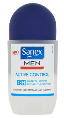 Sanex Sanex Deo Roll-On Active Control For Men 50 ml