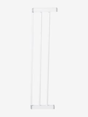 Verlengstuk 17 cm voor veiligheidshekje VERTBAUDET van metaal wit