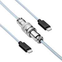 Akyga USB-kabel USB 2.0 USB-C stekker 3.00 m Wit AK-USB-49 - thumbnail
