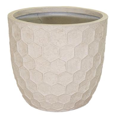 Yara Egg Pot Desert D32H31 bloempot fiberclay clayfibre MCollections - Mcollections Yara Egg Pot Desert D32H31 bloempot fiberclay clayfibre MCollections - Mcollections