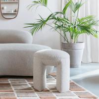 ZILT Krukje 'Cheron' Bouclé, kleur Beige - thumbnail