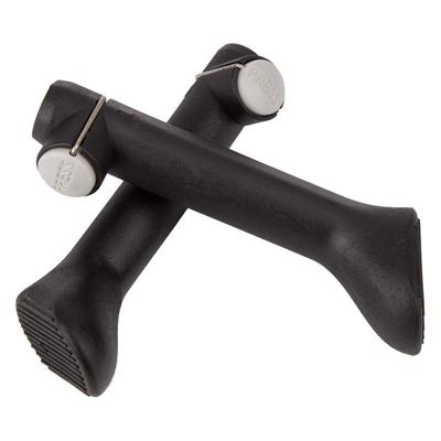 Ergotec standaardvoet t.b.v. double flex zwart (set)