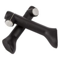 Ergotec standaardvoet t.b.v. double flex zwart (set) - thumbnail