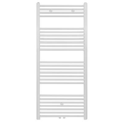 Belrad Handdoekradiator - middenaansluiting - 1400X500mm - 655Watt - Wit BW1400500