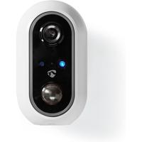 SmartLife Camera voor Buiten | Wi-Fi | Full HD 1080p | IP65 | Maximale levensduur batterij: 4 maand(en) | Cloud / MicroSD | 5 VDC | Met bewegingssensor | Nachtzicht | Android & iOS | Wit - thumbnail