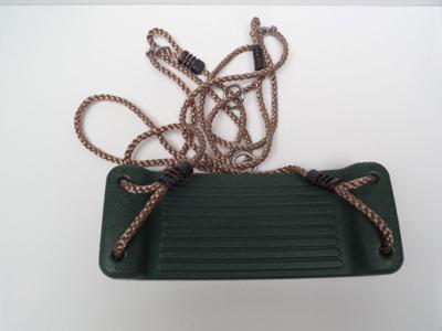 Schommelzitje in kunststof 430x165x85 mm pp-touw groen Hermic - Hermic Schommelzitje in kunststof 430x165x85 mm pp-touw groen Hermic - Hermic
