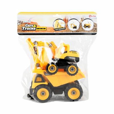 Toi Toys kiepwagen en graafmachine set/2