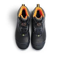 Blåkläder Veiligheidsschoen 2455 S3 Hoog BOA | Zwart/Oranje | Maat 47 - 00.183.009.47 - thumbnail