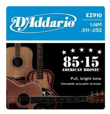 D&apos;Addario EZ910-85/15 snarenset voor akoestische western gitaar