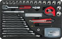 KS Tools 911.0665 Gereedschapsset Universeel Incl. koffer - thumbnail