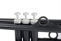 Jiggs pTrumpet hyTech Black hybride trompet - thumbnail