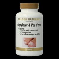 Golden Naturals Caprylzuur & pau d'arco 60 Vegetarische capsules - thumbnail