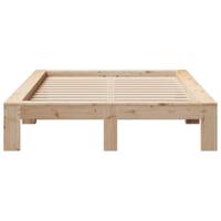 Bedframe zonder matras massief grenenhout 120x200 cm - thumbnail