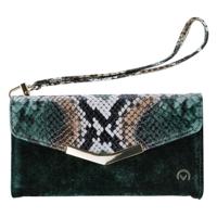 Mobilize 2in1 Gelly Velvet Clutch for Apple iPhone 12 Mini Green Snake - thumbnail