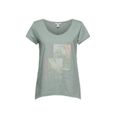 ESPRIT Women Casual T-shirt van biologisch katoen groen ESPRIT Women Casual T-shirt van biologisch katoen groen
