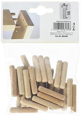 Deuvels hout 8 mm 40 st. - Kwb - thumbnail