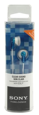 Sony MDR-E9LP In Ear oordopjes Kabel Stereo Blauw DJ