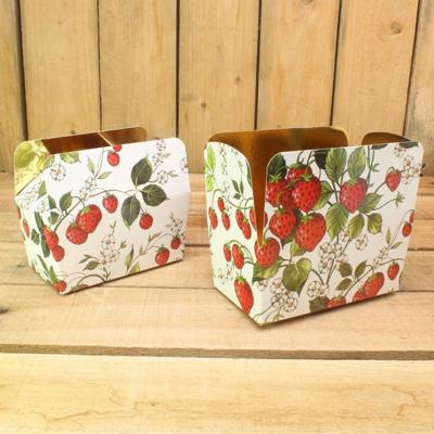 Bonbon doosjes - Chocolade doosje - Aardbei HOOG - 24 stuks